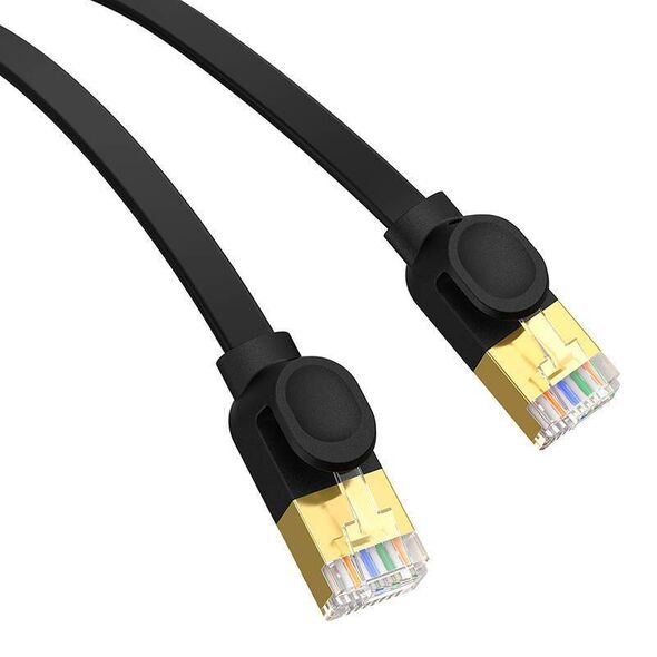 Baseus Cat 7 UTP Ethernet RJ45 Cable Flat 0,5m black 6932172637279