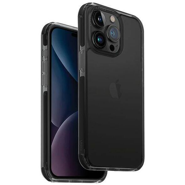 Case APPLE IPHONE 15 PRO UNIQ Combat black 8886463685358