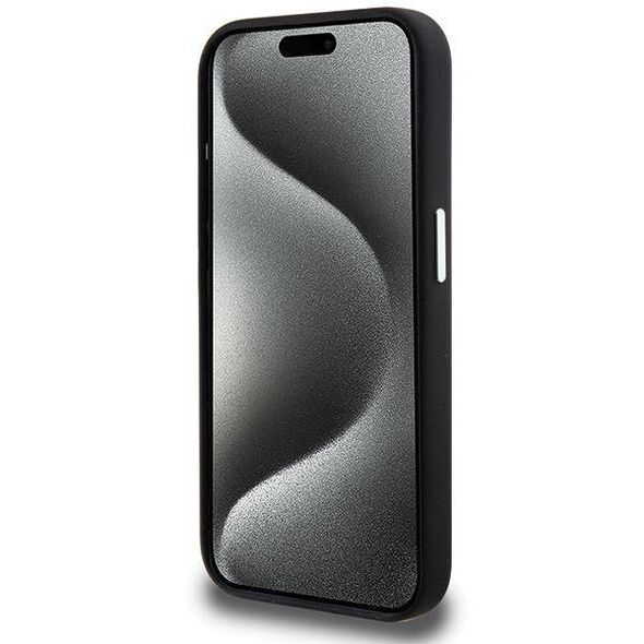 Original Case APPLE IPHONE 15 PRO MAX BMW Signature Liquid Silicone MagSafe (BMHMP15XSILBK2) black 3666339144678