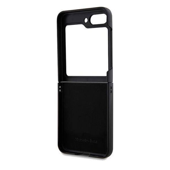 Original Case SAMSUNG GALAXY Z FLIP 5 Mercedes Hardcase Leather Urban (MEHCZF5ARMBK) black 3666339172039