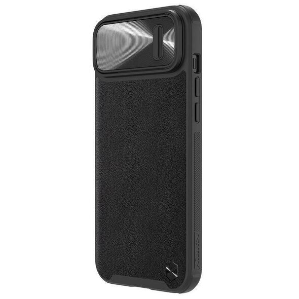 Case IPHONE 14 PLUS Nillkin Camshield Leather S black 6902048249714