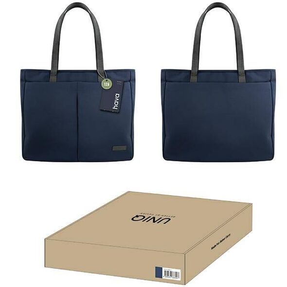 UNIQ laptop bag Hava 16" blue/indigo blue RPET 8886463686997