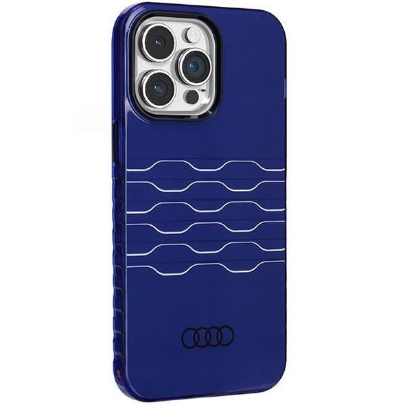 Original Case IPHONE 14 PRO MAX Audi IML MagSafe (AU-IMLMIP14PM-A6/D3-BE) blue 6955250227148