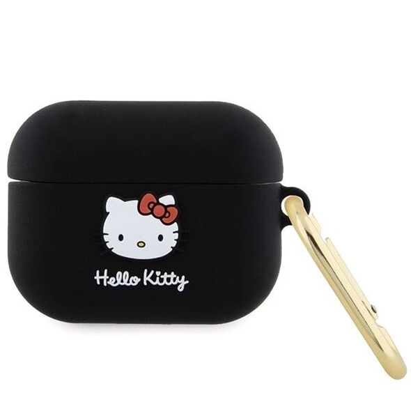 Original Case APPLE AIRPODS PRO 1 Hello Kitty Silicone 3D Kitty Head (HKAP3DKHSK) black 3666339189648