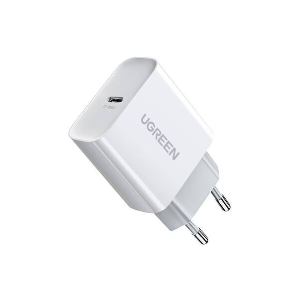 Wall Charger UGREEN CD137, 20W PD 3.0 USB-C (White) 6957303804610