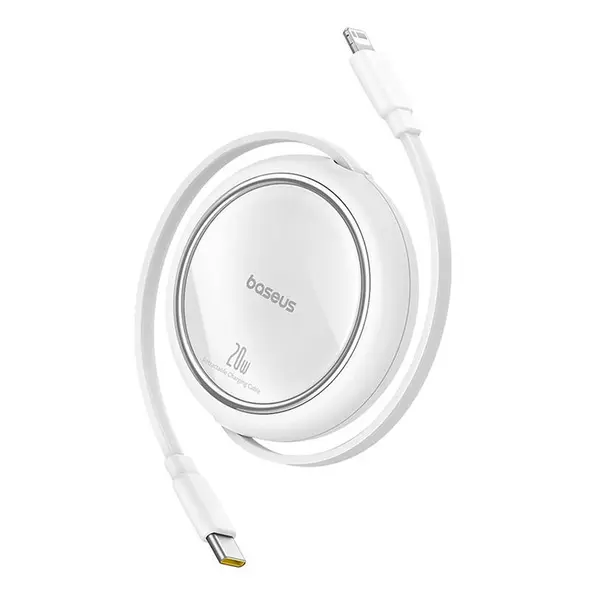 Baseus Free2Pull USB-C / Lightning cable 20W 1m (white)