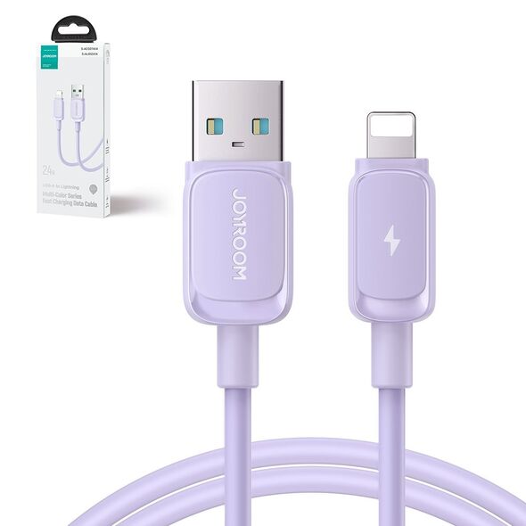 Joyroom S-AL012A14 USB-A/Lightning Cable 2.4A 1,2m purple