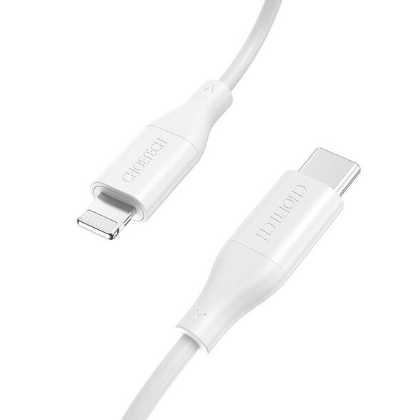 Choetech IP0040 USB-C / Lightning cable, PD, 30W, 1.2m (white)