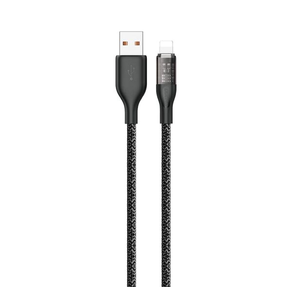 Dudao L22L USB-A/Lightning Cable 30W 1m gray