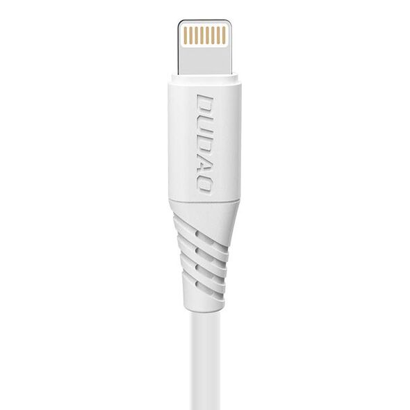 Dudao cable USB / Lightning 5A cable 1m white (L2L 1m white)