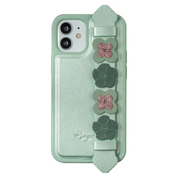 Kingxbar Sweet Swarovski Apple iPhone 12/12 Pro green