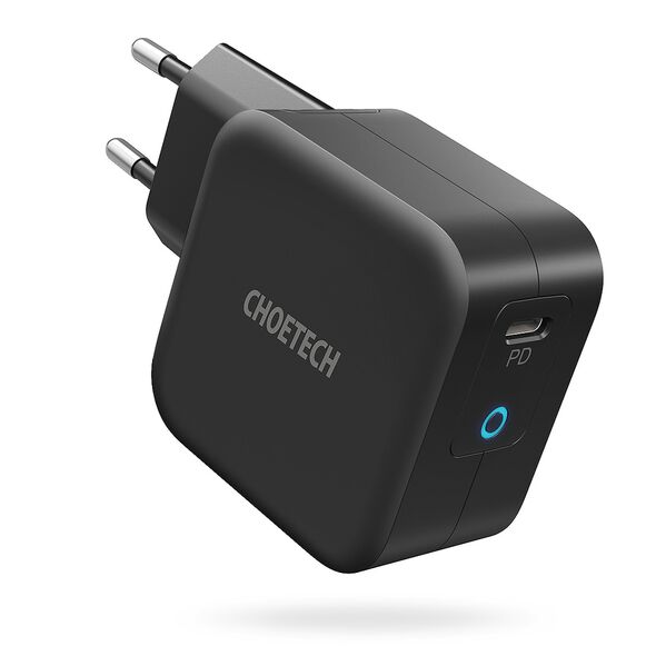 Choetech Q6006 GaN Wall Charger USB-C 61W 3A PD black