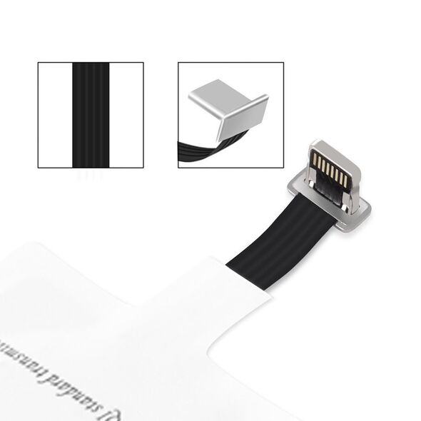 Choetech WP-IP Adapter for wireless charging Lightning Qi white