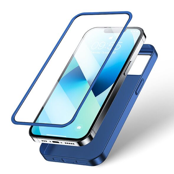 Joyroom 360 Full Case + tempered glass Apple iPhone 13 (JR-BP927 blue)