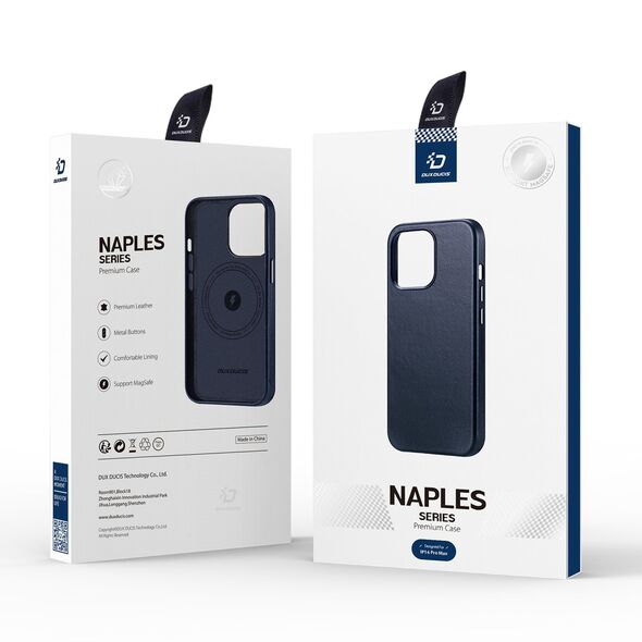 DuxDucis Naples MagSafe Apple iPhone 14 Pro Max blue