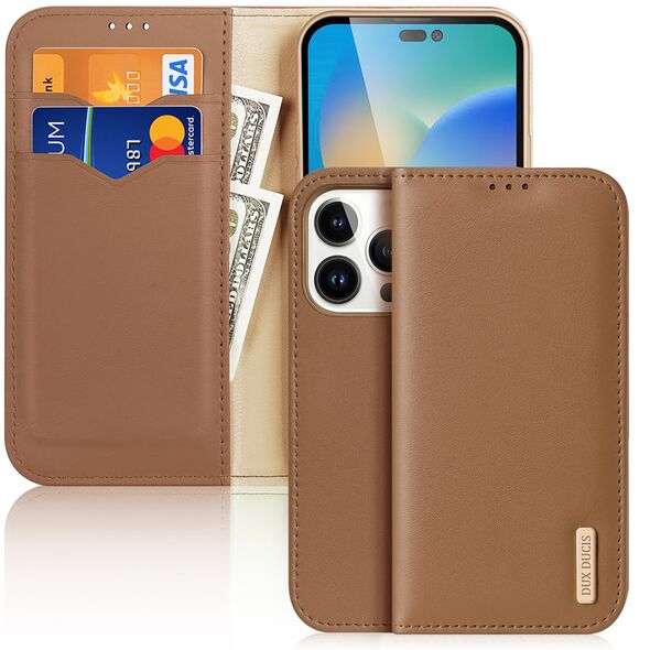 Dux Ducis Hivo Apple iPhone 14 Pro brown