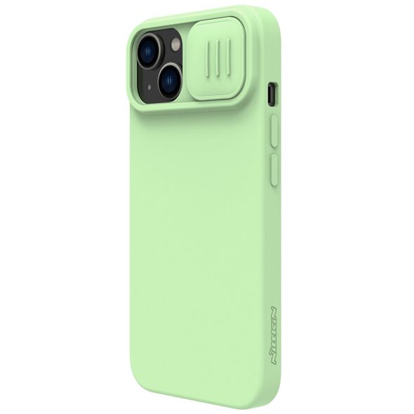 Nillkin CamShield Silky Silicone MagSafe Apple iPhone 14 green