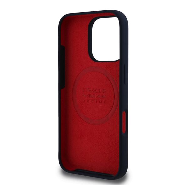 Red Bull Racing Case for iPhone 16 Pro Max - Red Bull Racing Silicone Red Ring MagSafe (RBHMP16X24SIILVR) - Navy 3666339368777 έως 12 άτοκες Δόσεις