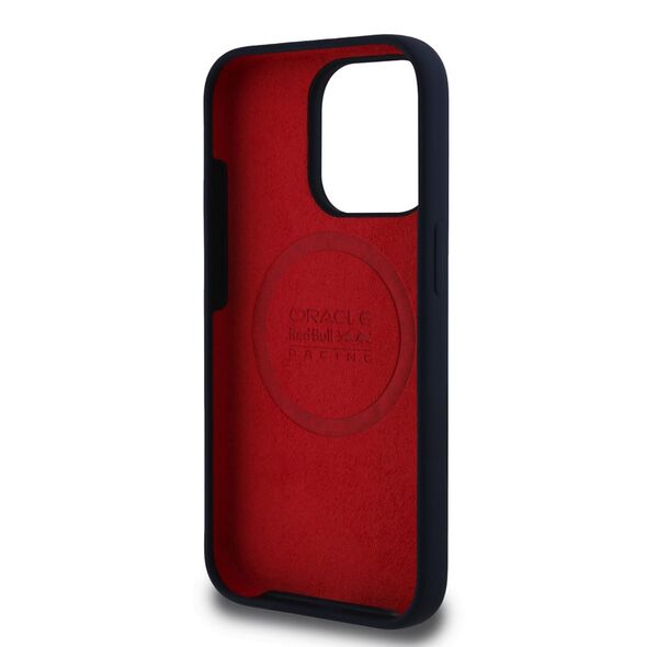 Red Bull Racing Case for iPhone 15 Pro Max - Red Bull Racing Silicone Oversize Vertical Vertical Logo MagSafe (RBHMP15X24SIX24SIOLRV) - Navy 3666339369279 έως 12 άτοκες Δόσεις