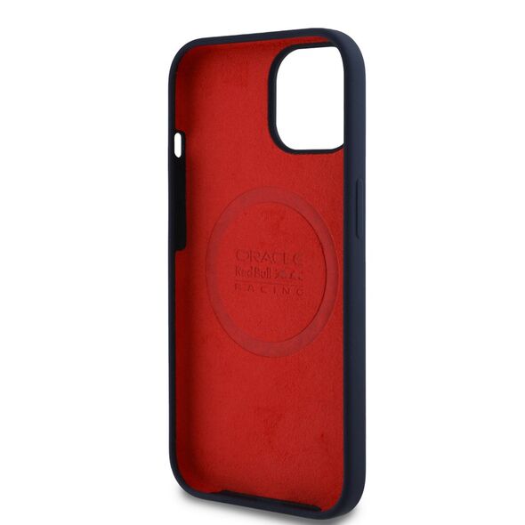 Red Bull Racing Case for iPhone 14 - Red Bull Racing Silicone Red Ring MagSafe (RBHMP14S24SIILVR) - Navy 3666339368661 έως 12 άτοκες Δόσεις