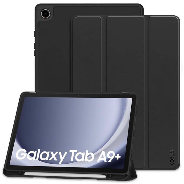 Case SAMSUNG GALAXY TAB A9+ 11.0 Tech-Protect SC Pen black 9319456607789