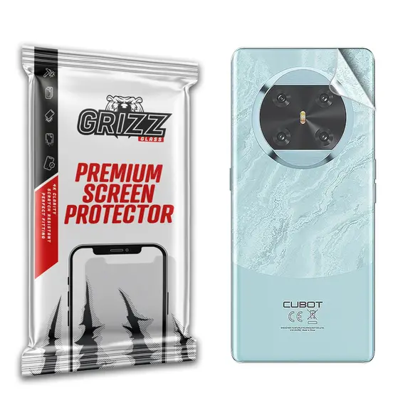 GrizzGlass SatinSkin rear film for Cubot X90