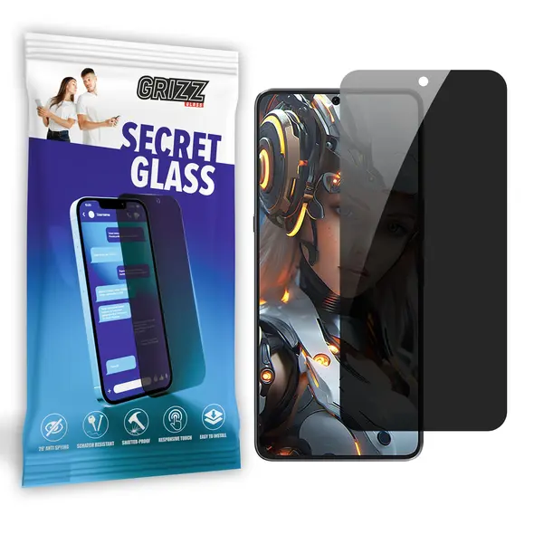 GrizzGlass SecretGlass privacy glass for Cubot Max 5