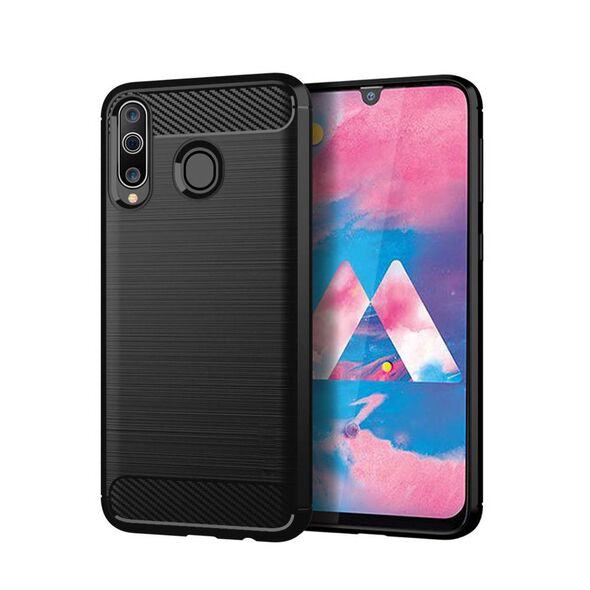 Case SAMSUNG GALAXY A40S / M30 Nexeri Carbon Armored black 5902280639503