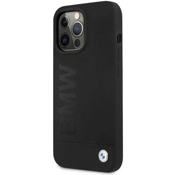 Original Case IPHONE 13 PRO BMW Hardcase Silicone Signature Logo black 3666339022679