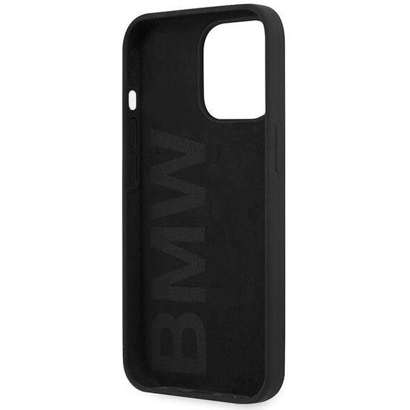 Original Case IPHONE 13 PRO BMW Hardcase Silicone Signature Logo black 3666339022679