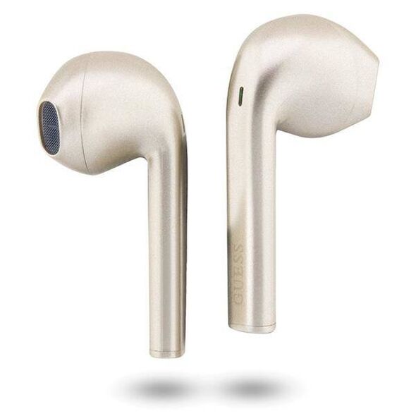 Guess Bluetooth headphones GUTWST26PSD TWS + docking station gold/gold Classic EST Logo 3666339120849