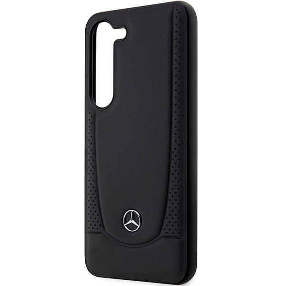 Case SAMSUNG GALAXY S23+ Mercedes Leather Urban Line (MEHCS23MARMBK) black 3666339113407