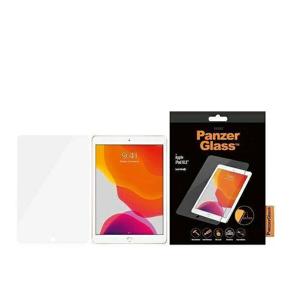 Tempered Glass 5D APPLE IPAD 10.2 (7gen / 8gen / 9gen) PanzerGlass E2E Super+ Case Friendly 5711724026737