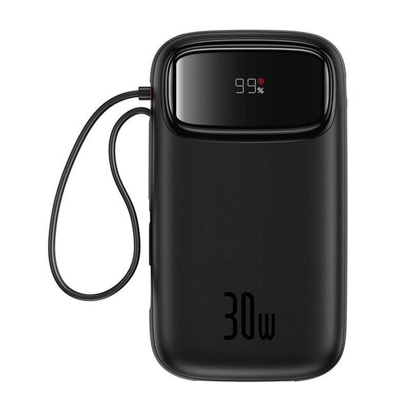 Powerbank Baseus QPow 2 20000mAh 30W 2xUSB-C (black) 6932172667764