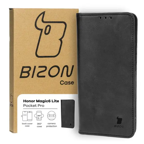 Bizon Case Pocket Pro Honor Magic6 Lite black