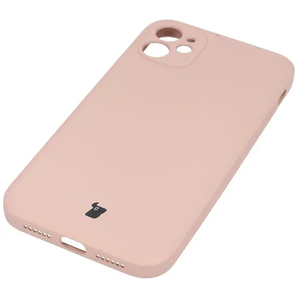 Bizon Case Silicone Apple iPhone 11 light pink