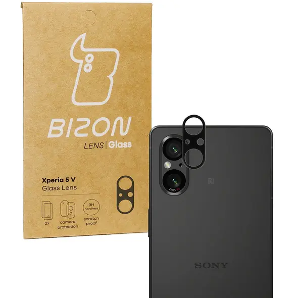 Bizon Glass Lens Xperia 5 V [2 PACK]