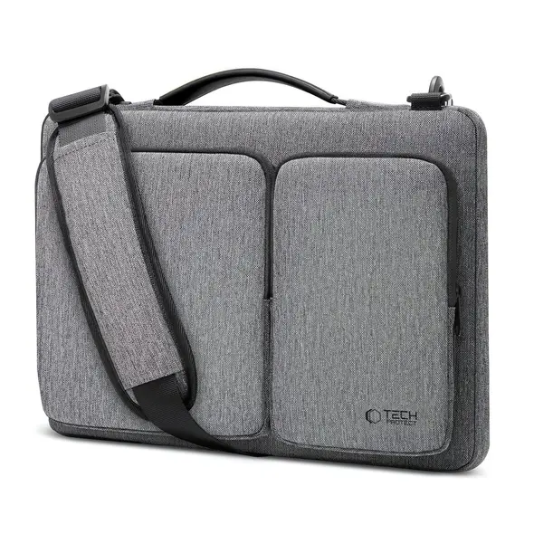 Tech-Protect Defender Bag Laptop 15-16 Crayon Grey