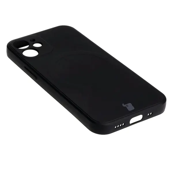 Bizon Case Silicone MagSafe Sq Apple iPhone 12 Mini black