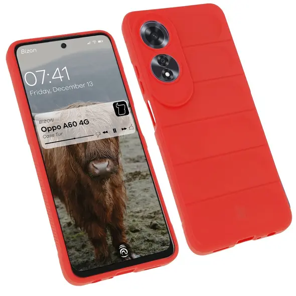 Bizon Case Tur Oppo A60 4G red