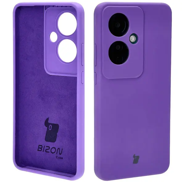 Bizon Soft Case Oppo Reno11 F 5G purple