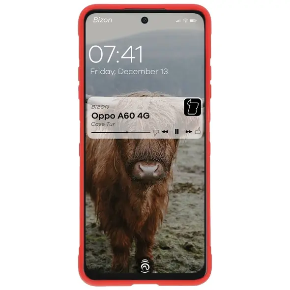 Bizon Case Tur Oppo A60 4G red