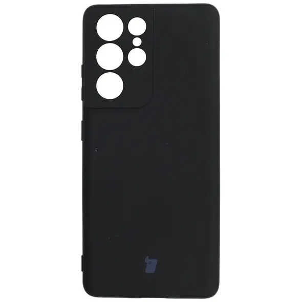 Bizon Case Silicone Samsung Galaxy S21 Ultra black