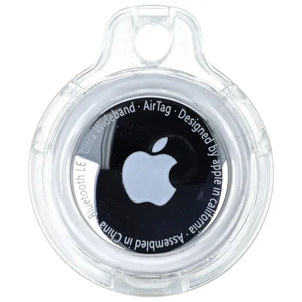 Bizon Case Locator Keychain Apple AirTag clear