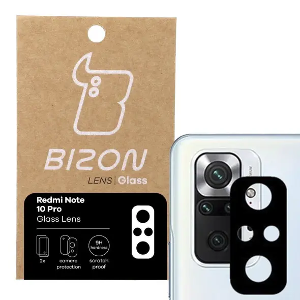 Bizon Glass Lens Xiaomi Redmi Note 10 Pro [2 PACK]