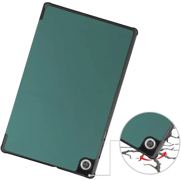 Bizon Case Tab Croc Lenovo Tab M10 Gen 2 dark green