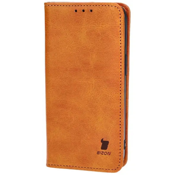 Bizon Case Pocket Pro Apple iPhone 14 brown