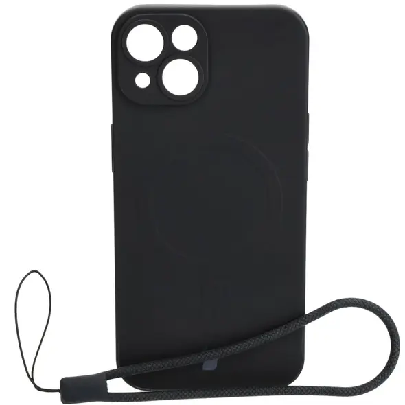 Bizon Case Silicone Magnetic Apple iPhone 14 black