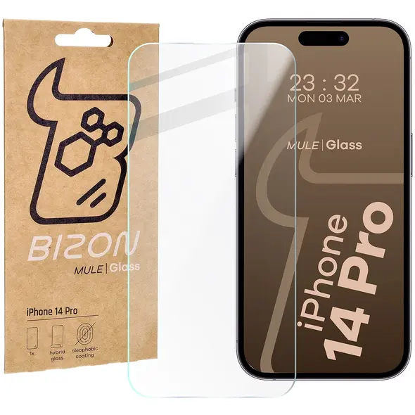 Bizon Glass Mule Apple iPhone 14 Pro