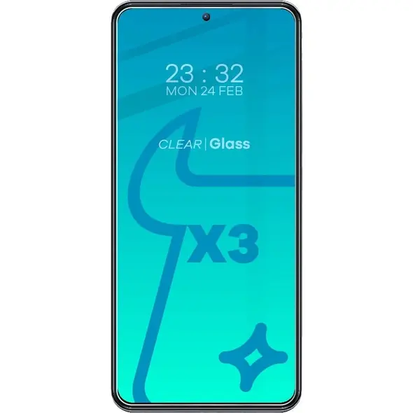 BIZON Clear 2 3x screen glass + camera glass Xiaomi 12T